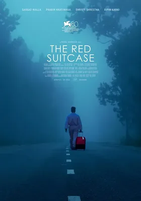 红色行李箱